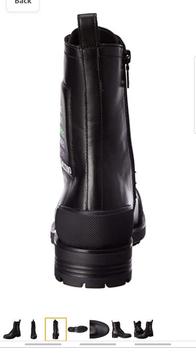 Botine Love Moschino,  nr 37 (UK-3.5), piele naturală