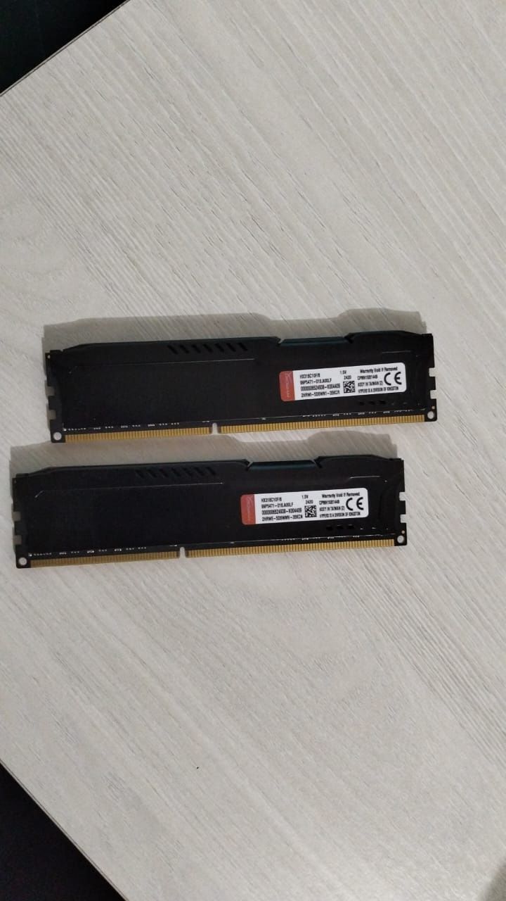 Оперативная память HyperX Fury DDR3 1866 MHz