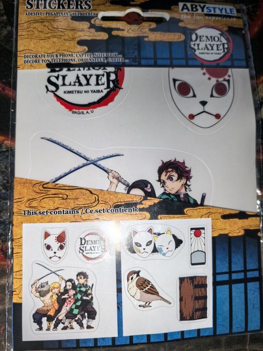 Demon Slayer стикери
