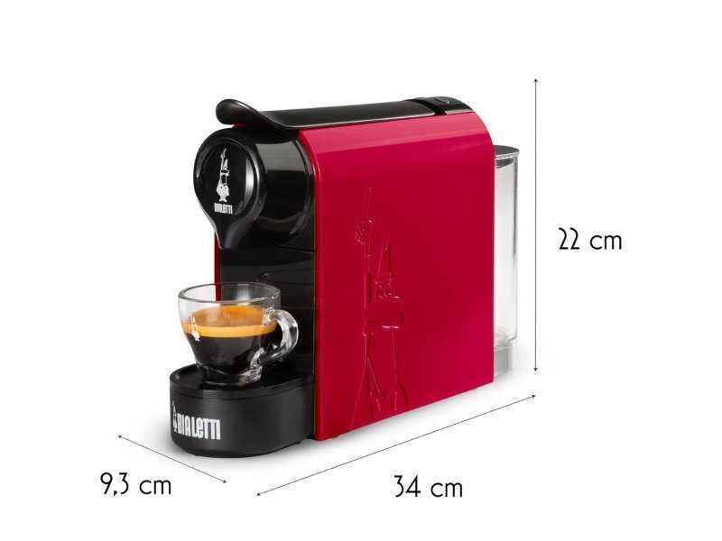 Кафемашина за Еспресо с Алуминиеви Капсули Bialetti Gioia, Червена