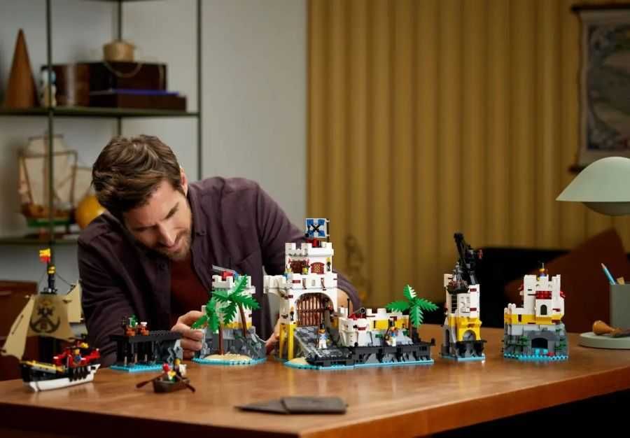 НОВО LEGO Icons - Крепостта Елдорадо 10320 Eldorado Fortress