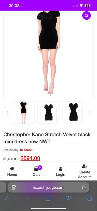 Christopher Kane оригинална дизайнерска официална мини рокля