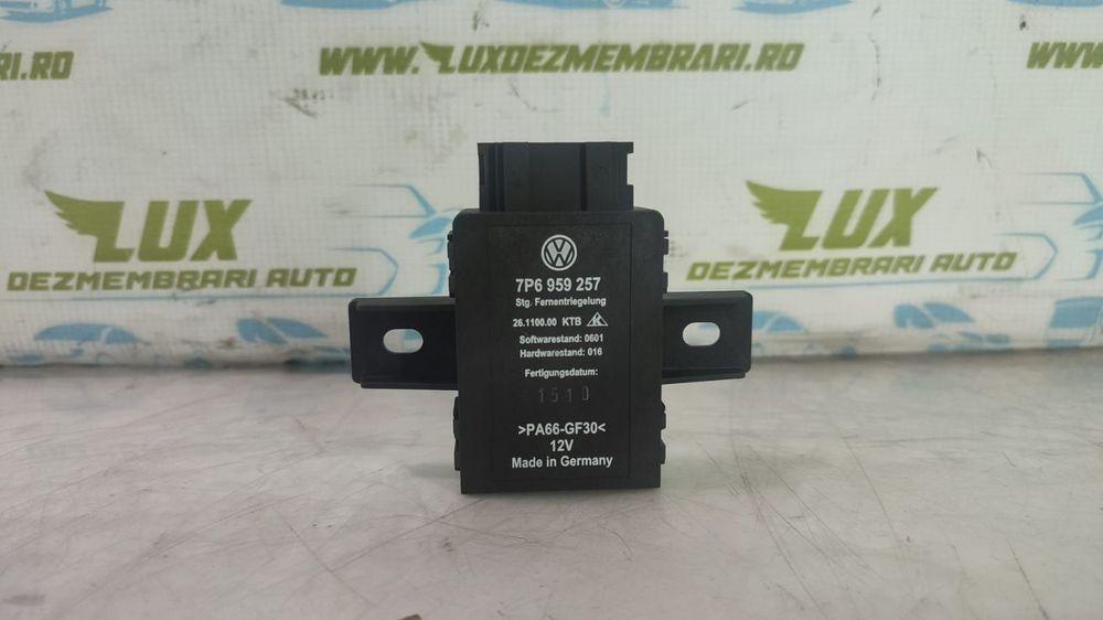 Modul reglaj scaun 7p6959257 Volkswagen VW Touareg generatia 2 7P [20