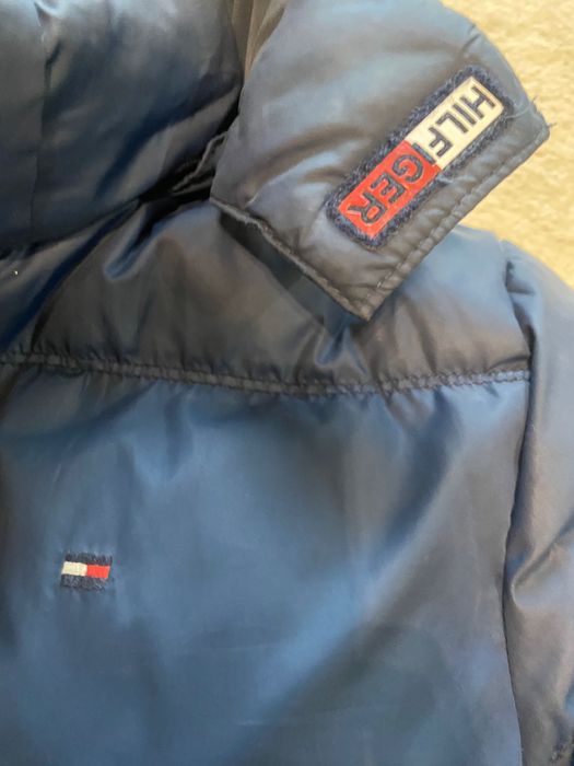 Тъмно синьо Зимно яке Tommy Hilfiger, за момче, 152см