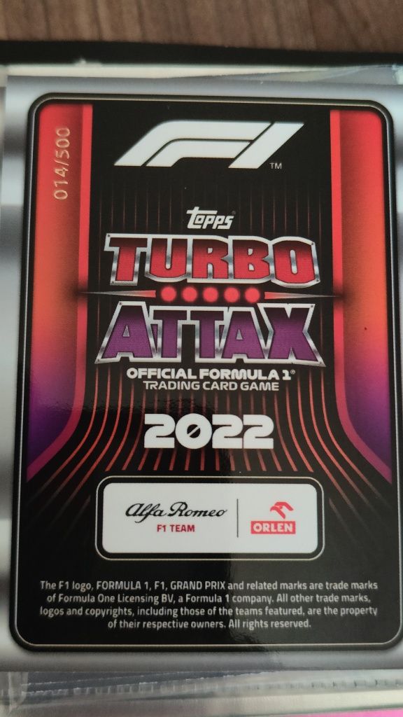Topps Turbo Attax 2022 - Green Paralel -  Superstar G. Zhou 014/500