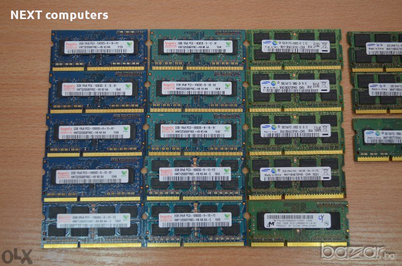 4GB DDR3 памет за лаптоп 1600/1333 MHz SO-DIMM RAM + Гаранция 12м.
