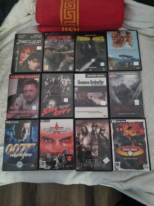 Colectie de 54 filme DVD