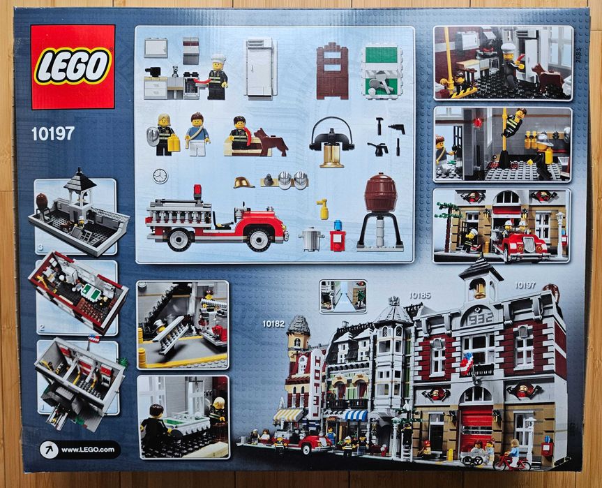 Set LEGO SIGILAT 10197 Fire Brigade CREATOR Expert