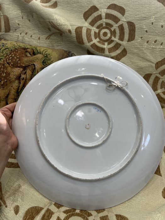 Тарелка авторская ссср . Живопись