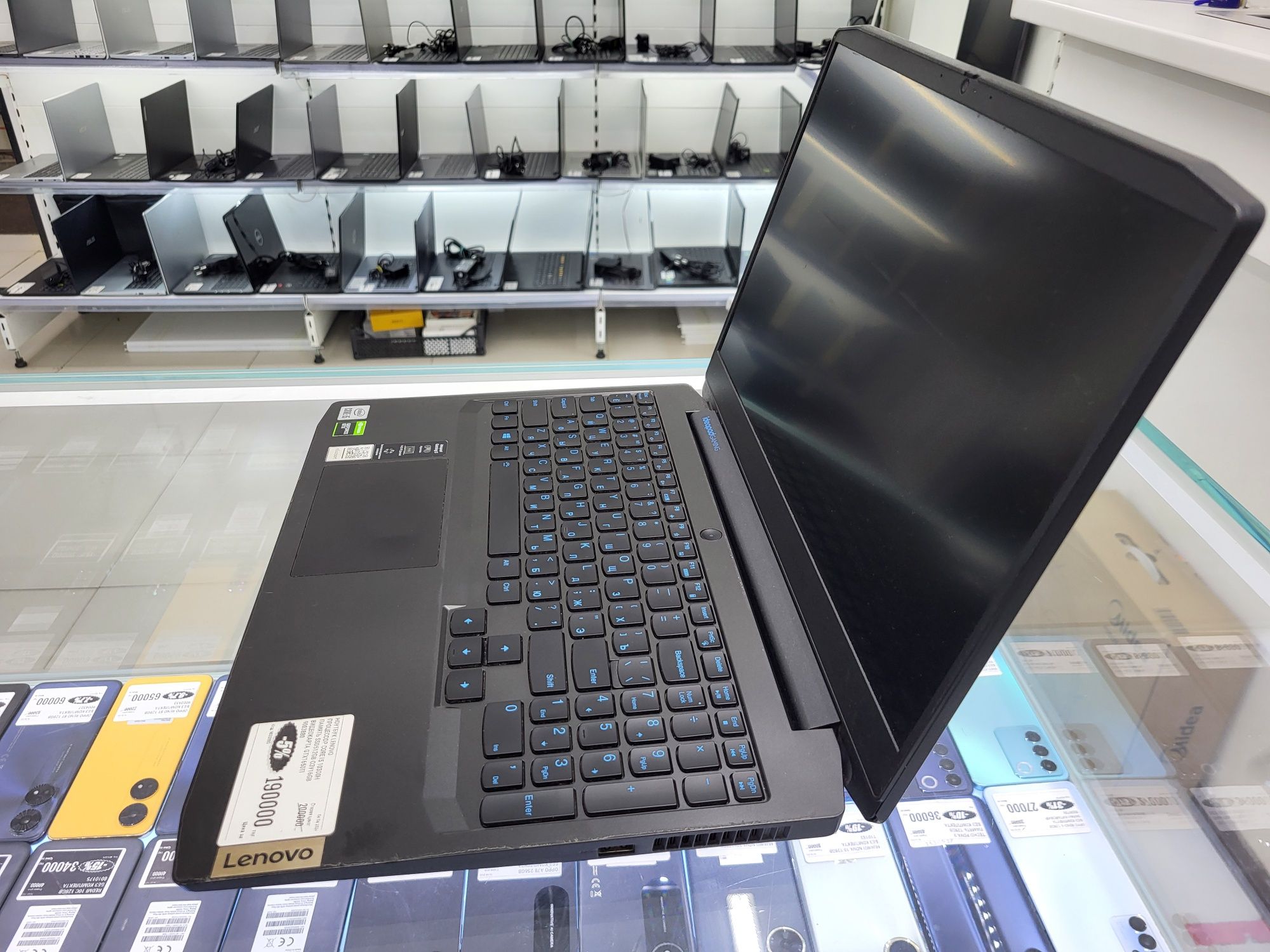 Ноутбук Lenovo core i5 10300H озу 16гб ssd512gb Gtx1650ti рассрочка