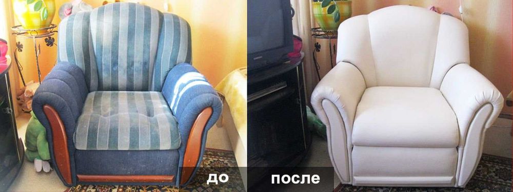 Перетяжка ремонт кроватей и диванов с подбором ткани на месте