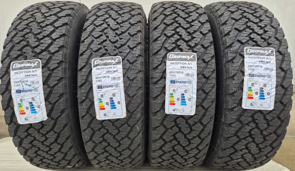 265/75 R16, 116S, GRIPMAX Inception, Anvelope All-Terrain M+S