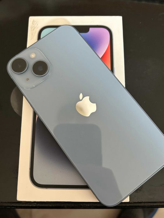 iPhone 14 , 128GB, Blue 100% Battery health, Гаранция