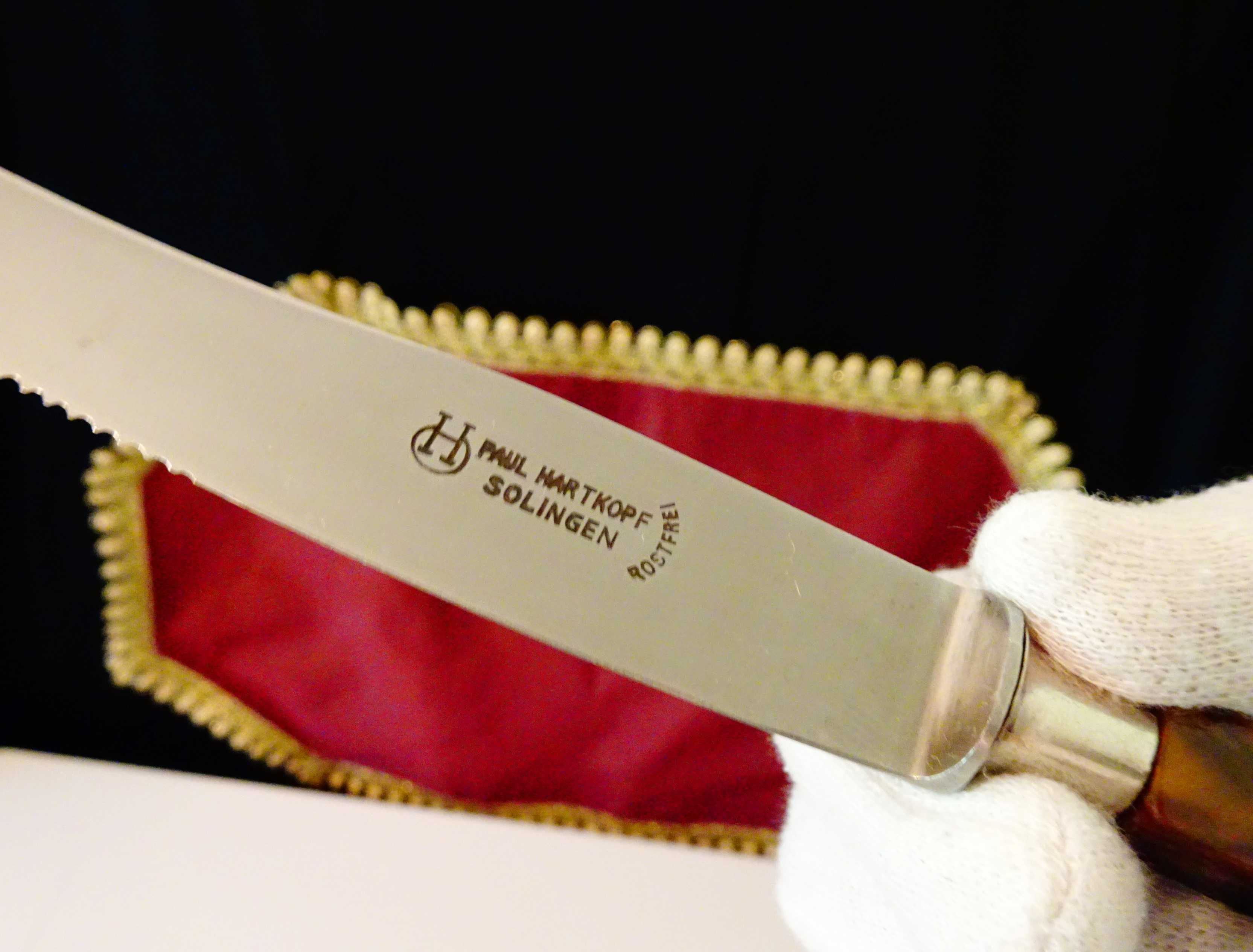 Solingen нож с дръжка от каталин 17 см.