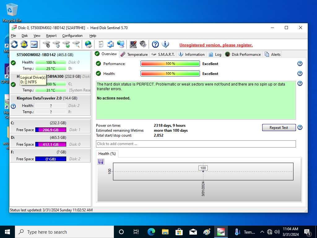 HDD de 500gb SATA Seagate,Western Digital,Toshiba  perfect functionale