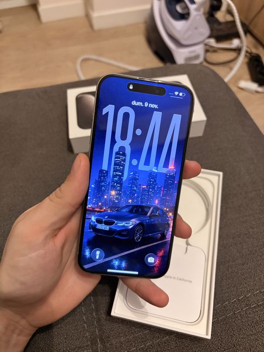 Vand Iphone 15 Pro Natural Titanium