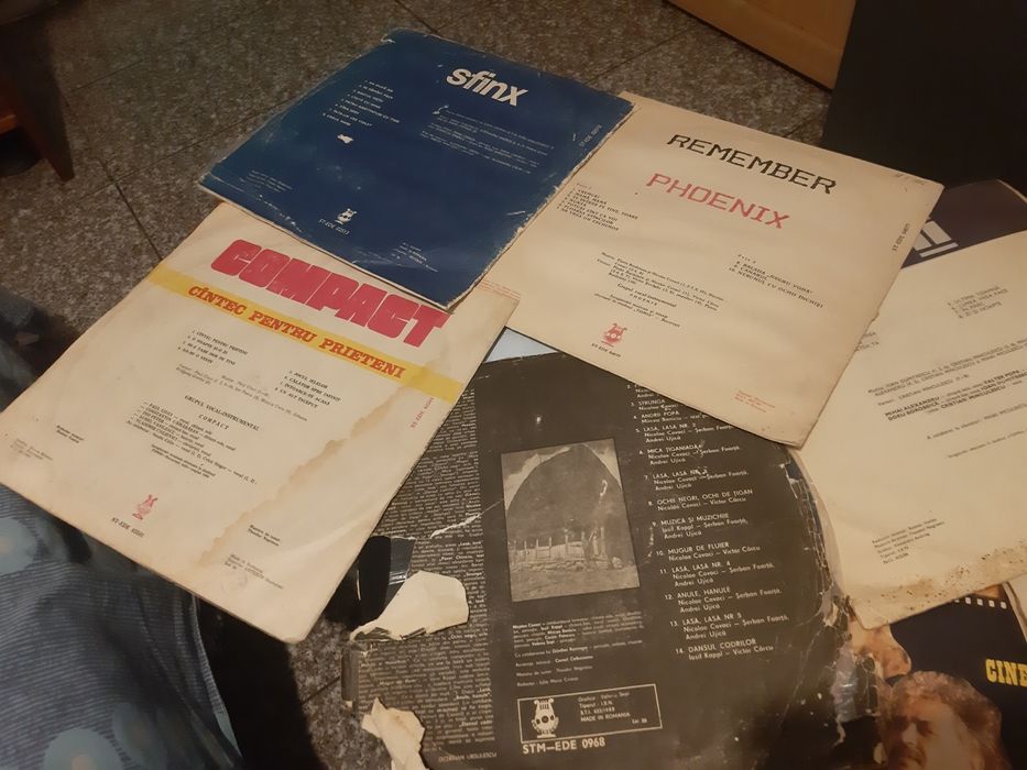 7 Viniluri Vechi Muzica Romaneasca