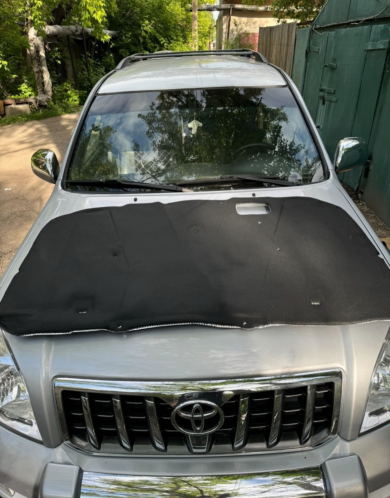 Хромированные ручки на двери Toyota Prado 120 lexus GX470
