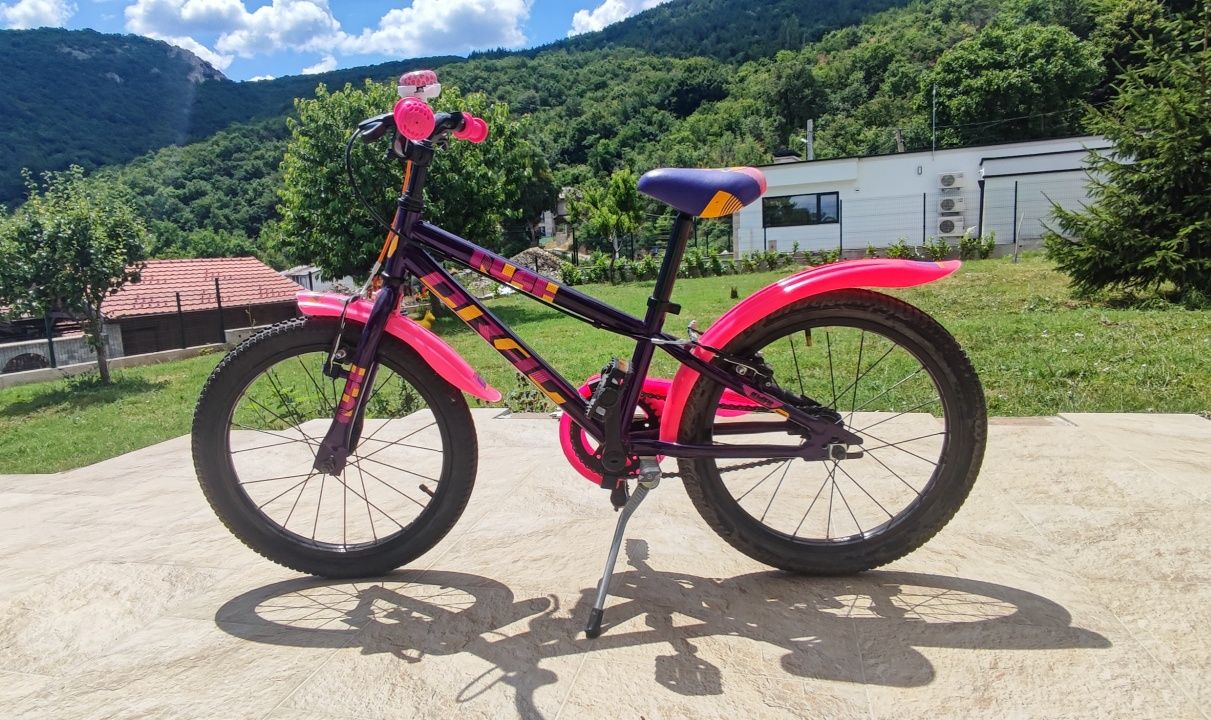 Детски велосипед DRAG RUSH 18", за момиче