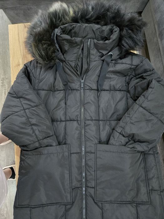 Дълга зимна шуба