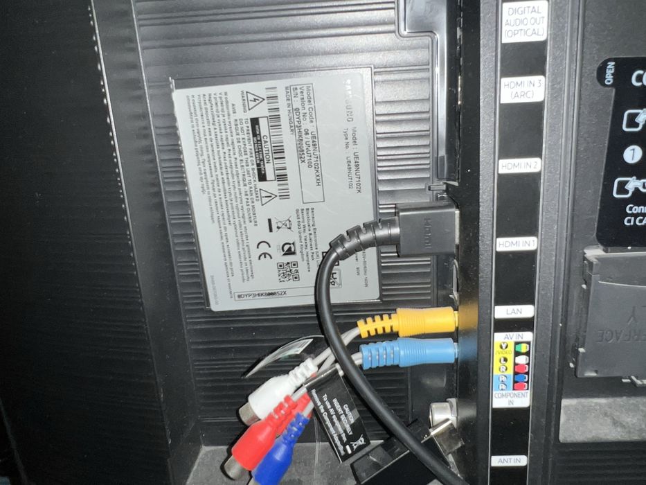 Samsung TV UE49NU7102K pentru piese, display deteriorat