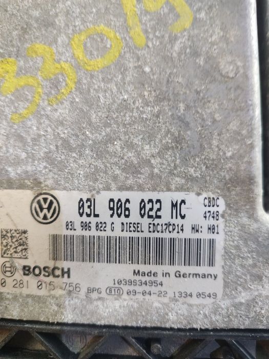 Calculator motor Golf 6, cod piesa 03L906022MC