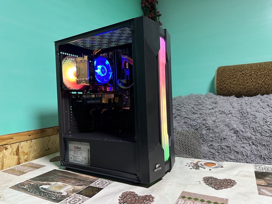 Игровой компьютер Intel Core i3-10105/16Gb/SSD/HDD 1TB/GTX 1060 GDDR5