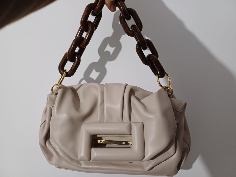 Geanta pele LANCEL Paris