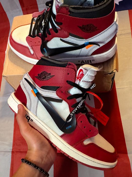 Jordan 1 Off White Chicago purtati o singura data