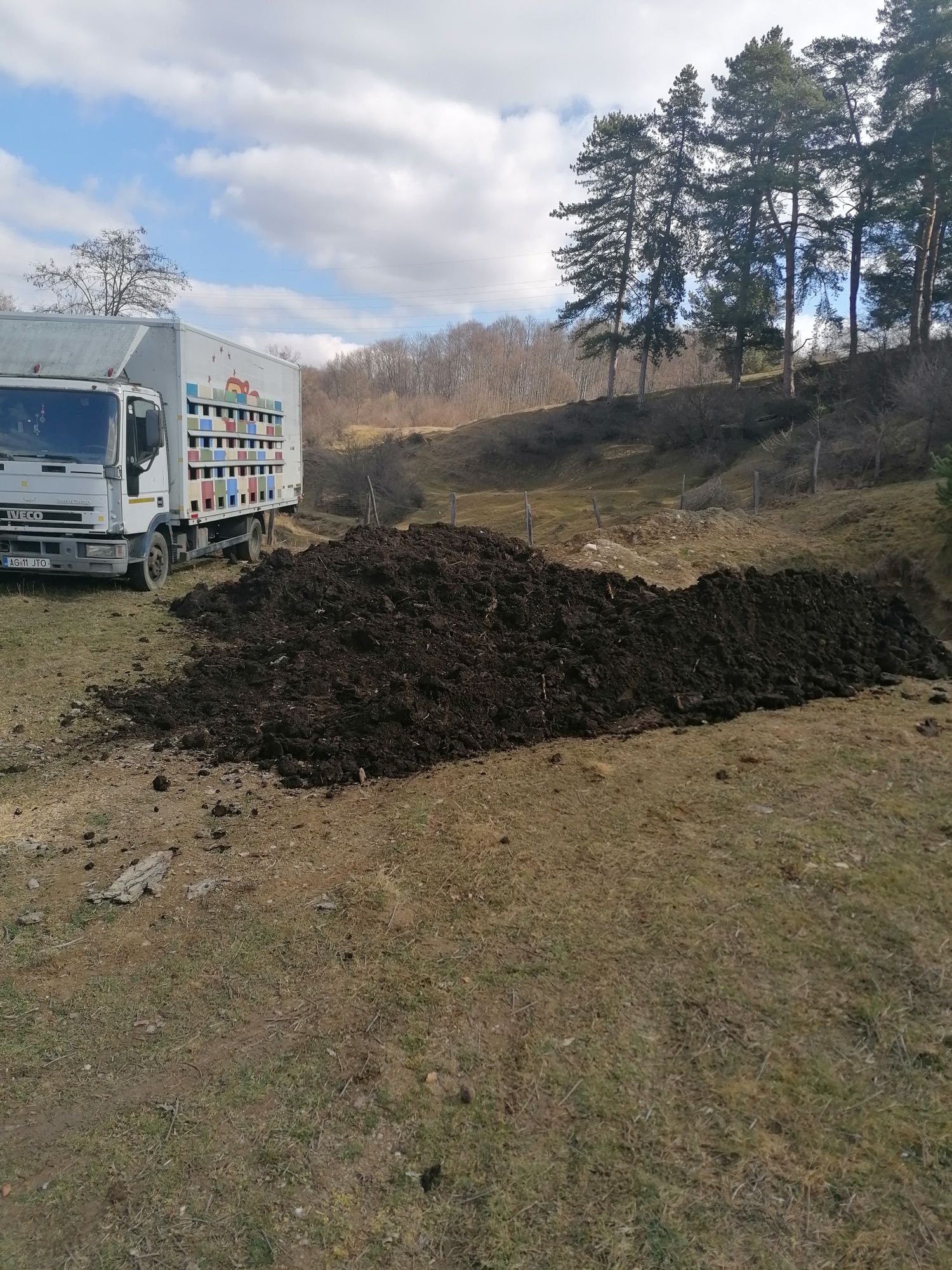 Balegar mranita putred de oaie ,gunoi de grajd uscat si curat de 3 ani