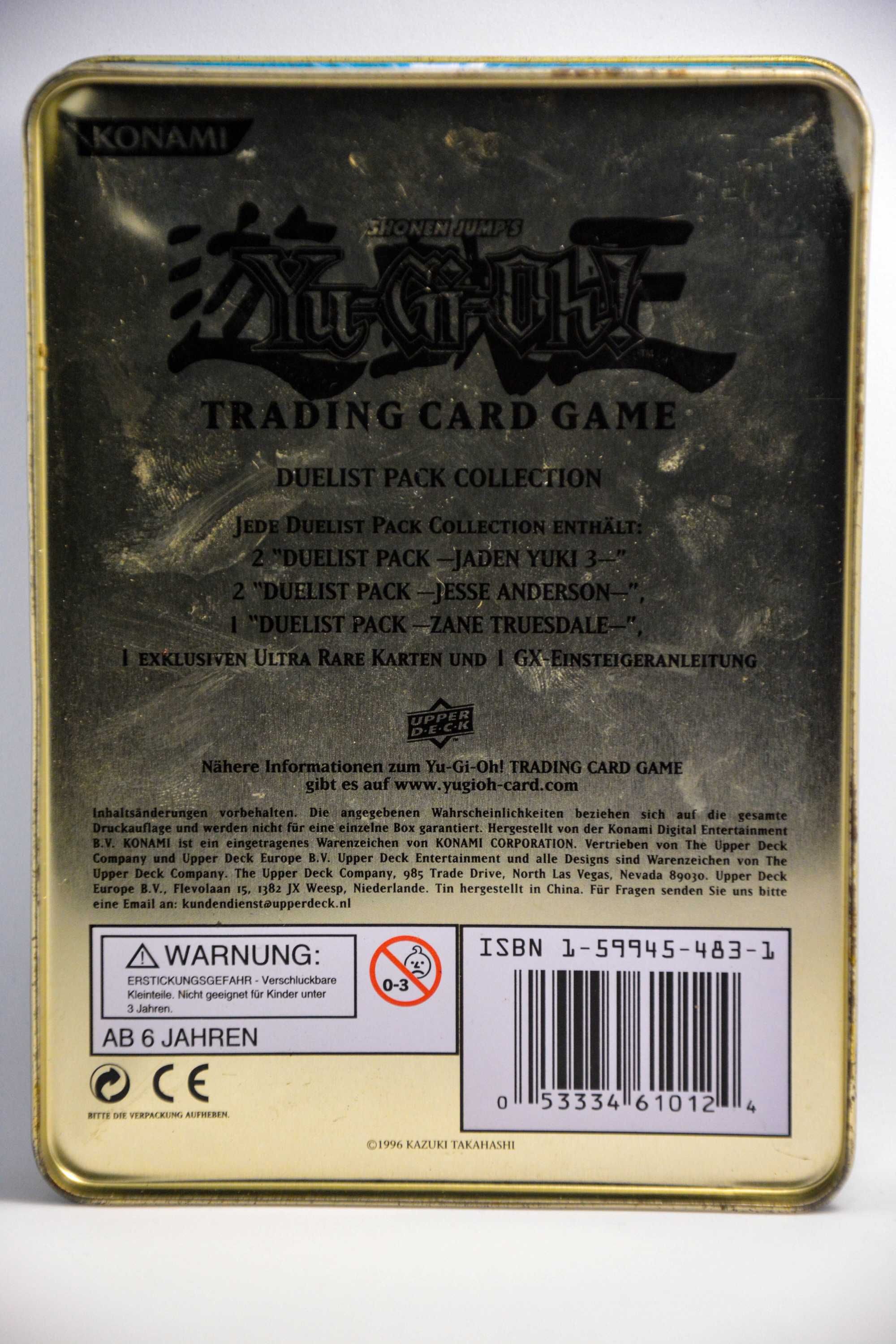 Yu-Gi-Oh! Cutie de aluminiu GX ERA 2006