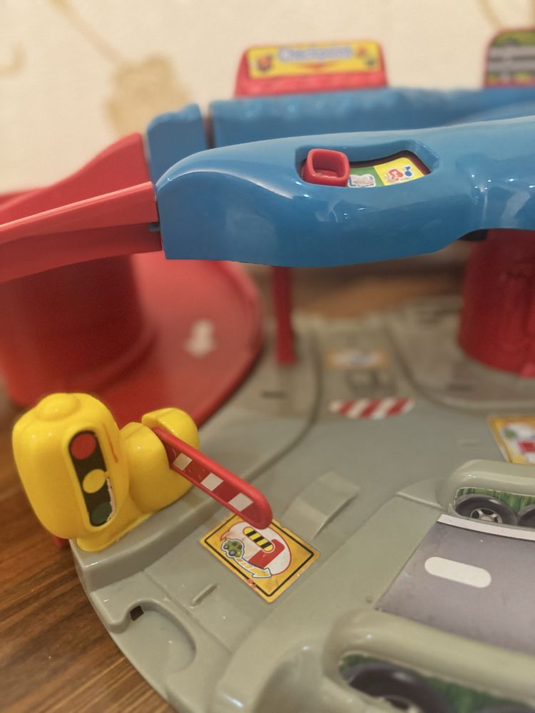 vtech парковка,спуск,гараж для машин