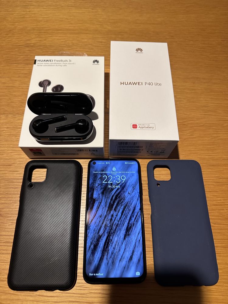 Huawei p40 lite + freebuds 3i