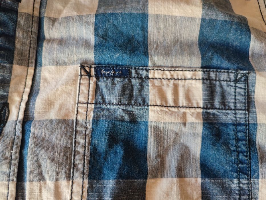 Оригинална мъжка риза Пепе Джинс Pepe Jeans London L slim