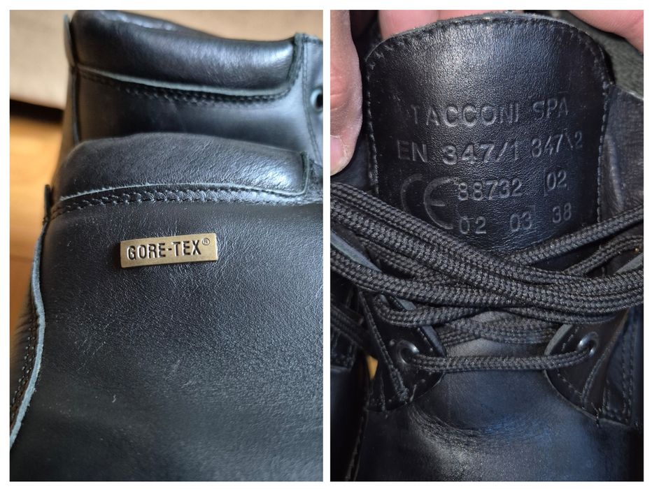 Ghete/bocanci profesionali armată Tacconi, Gore-Tex - 38