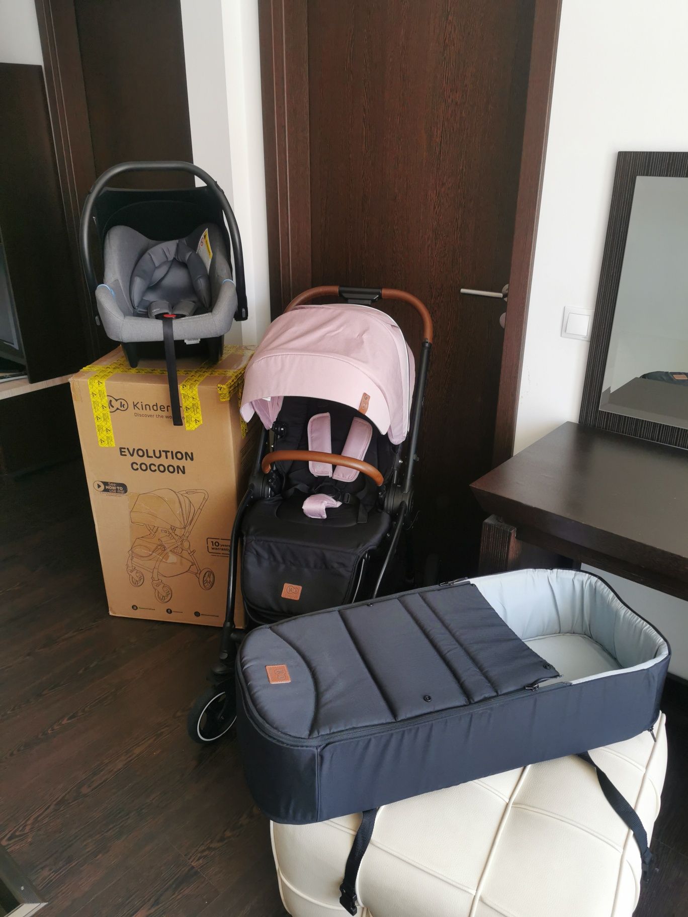 Carucior Evolution Cocoon Kinderkraft 2 in 1