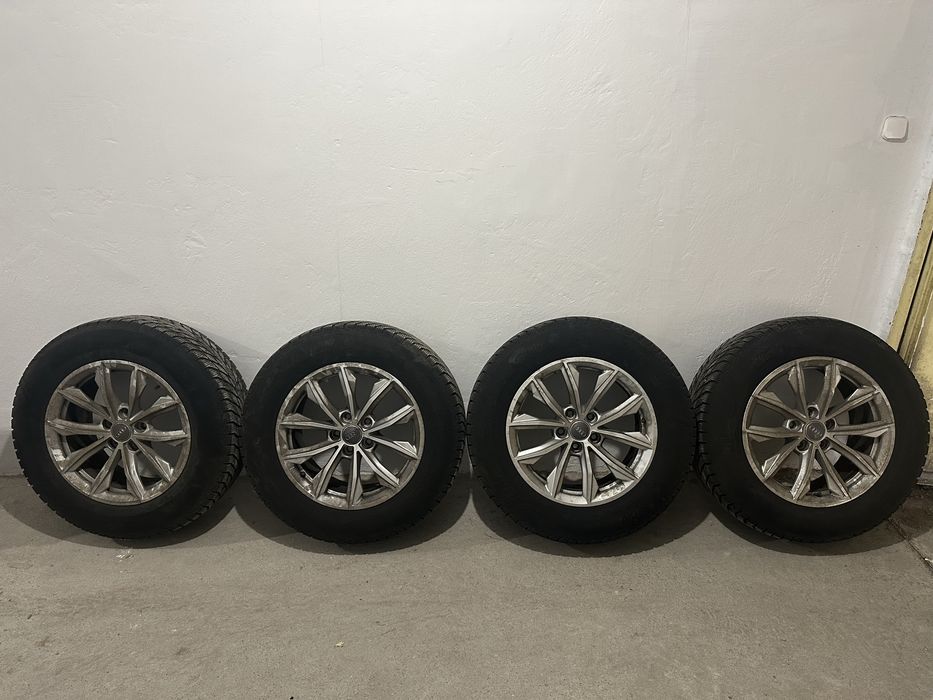 4 броя джанти със зимни гуми 17" за Audi Q5