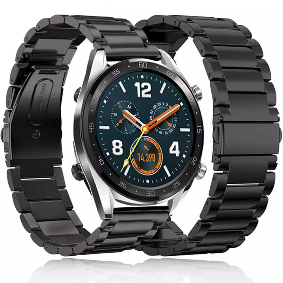 Стоманени верижки за Huawei Watch GT/GT2/3/Pro/E/46/ + протектор за ек