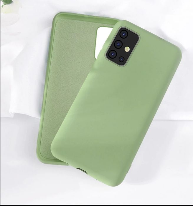 Husa silicon antisoc cu microfibra in interior Samsung A51 ; A71 ; A31