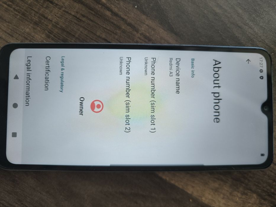 Vând Xiaomi Redmi A3 64GB Dual Sim