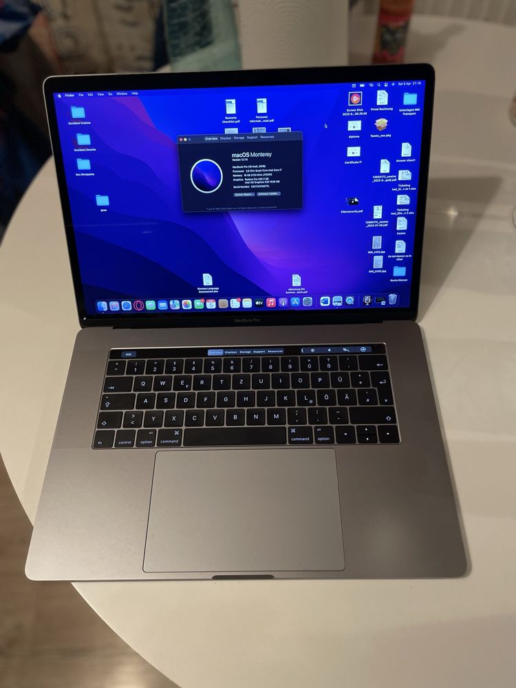 Vand/Schimb Macbook Pro 15” Touch Bar 2016