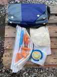 Cada pliabila, portabila, plastic, cu suport PVC