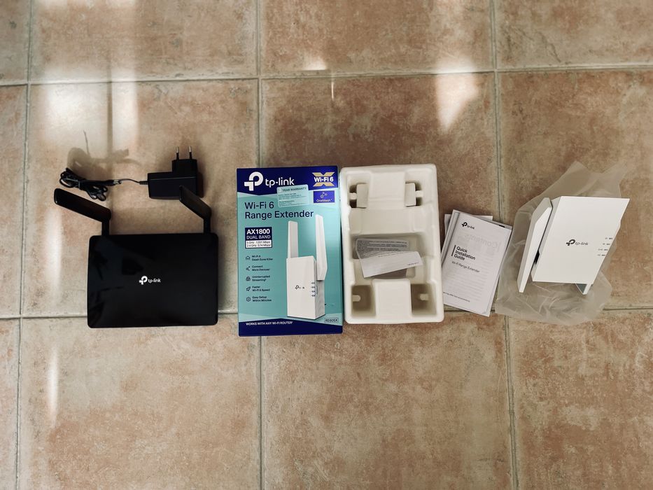 Tp-link роутер mr400 и репитер oneMesh re605x