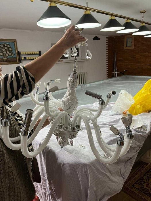 Фарфоровая люстра