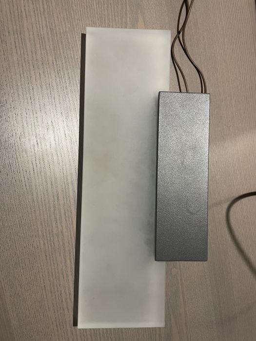 Vand aplica  led sticla