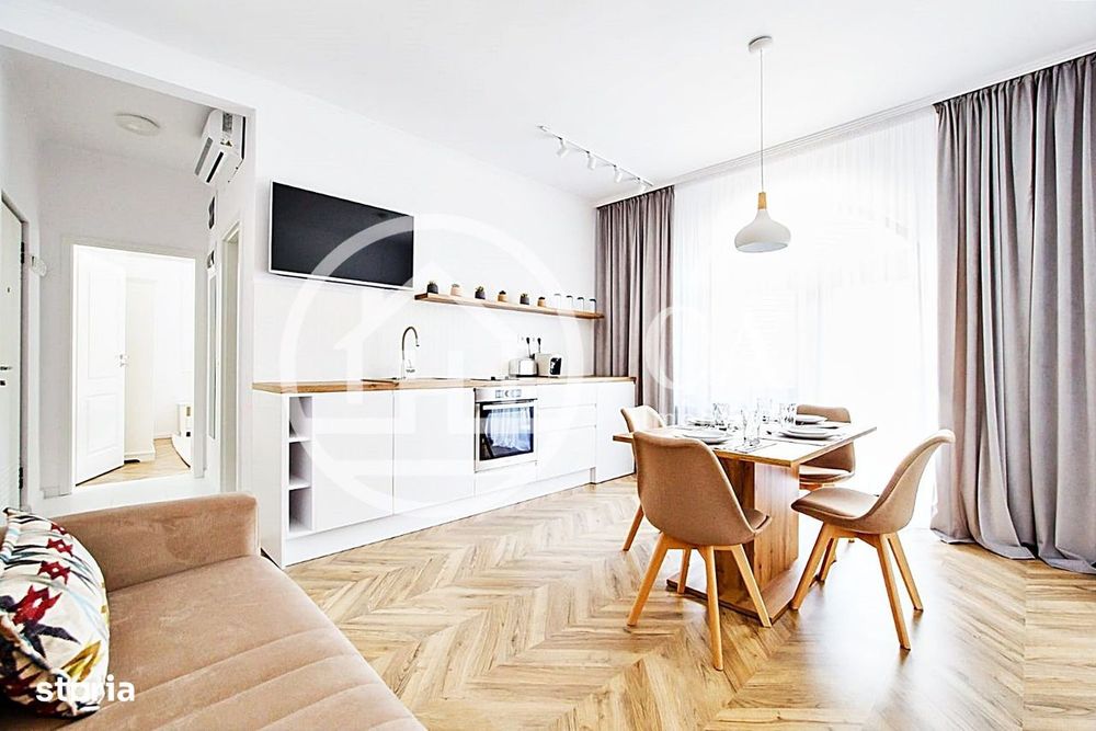 Apartament la casa, de inchiriat cu 2 camere in zona Centrala, Oradea