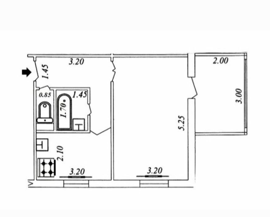 Продажа Ттз А.Югнакий 1_2_5 Улучшенка Балкон2Х3 38м2 Цена:46.500у.е