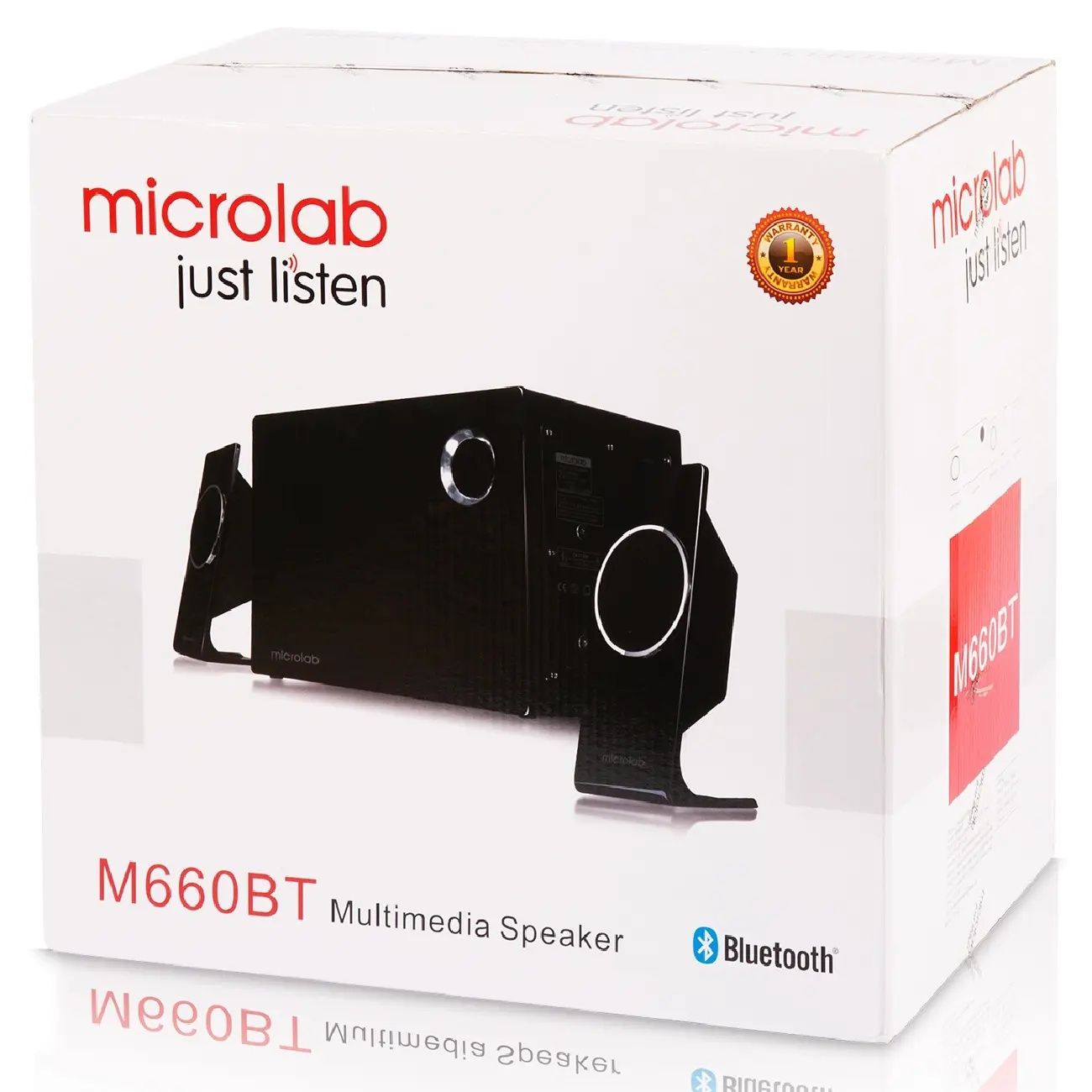 Microlab M660BT White Bluetooth Сабвуфер + 2шт Калонки