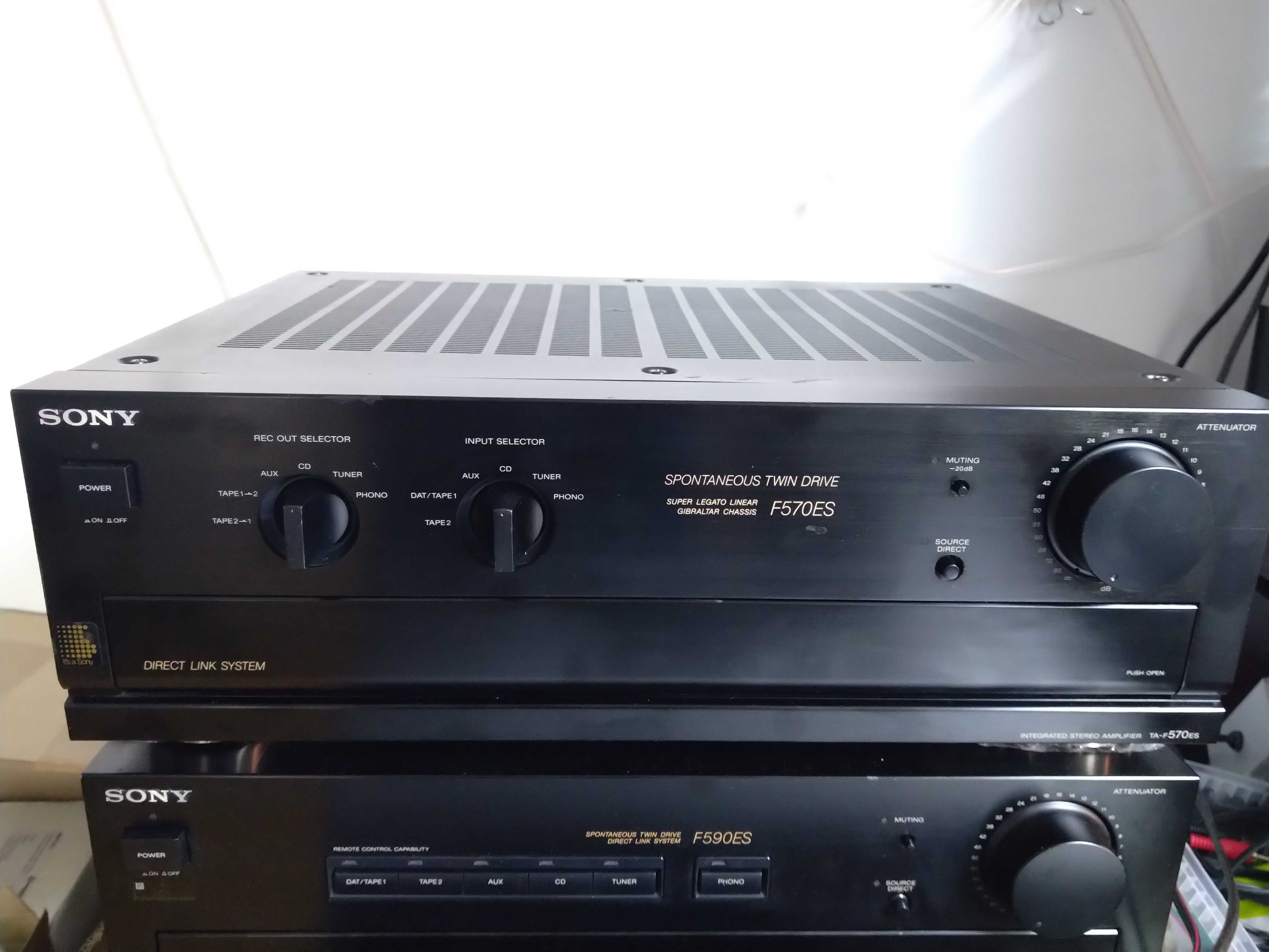 SONY TA-F570ES Amplificator Seria ES Statie Putere 2x125W/8Ohm