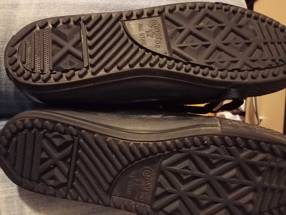 Боти естествен велур Lacoste и апрески Converse All Star